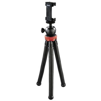 Hama Statief FlexPro Voor Smartphone GoPro En Fotocamera&#039;s 27 Cm Rood