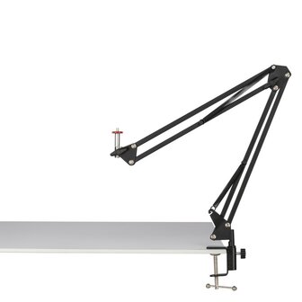 Hama Flexibele Scharnierarm 700 &frac14; Max. 70 Cm Met Tafelklem Voor Ringlamp