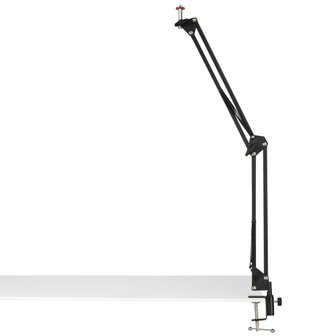 Hama Flexibele Scharnierarm 700 &frac14; Max. 70 Cm Met Tafelklem Voor Ringlamp