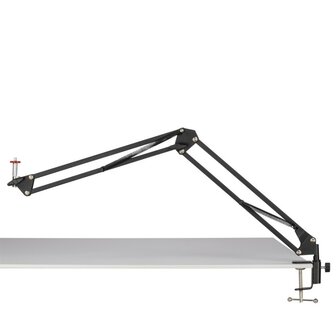 Hama Flexibele Scharnierarm 700 &frac14; Max. 70 Cm Met Tafelklem Voor Ringlamp