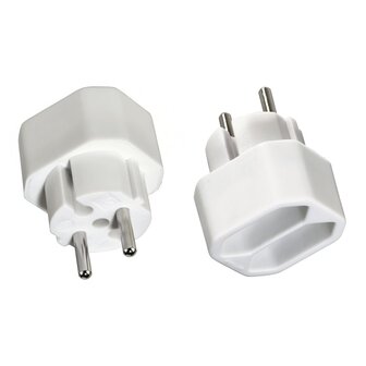 Hama Adapter Voor 2 Stopcontacten