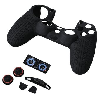 Hama 7In1-accessoire-pakket Racing Set Voor PS4/SLIM/PRO Dualshock4 Controller