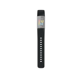 Hama Polsband Voor Fitbit Charge 5 Vervangend Horlogebandje Universeel Zw.