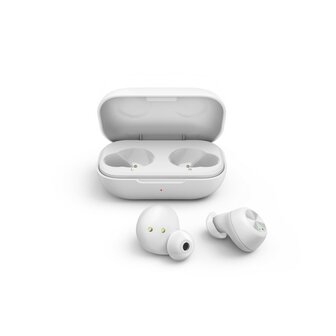 Thomson WEAR7701W Bluetooth&reg;-koptelefoon In-ear True Wireless Microfoon Wit