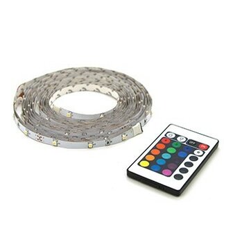 Profile LED STRIP RGB 5M +Afstandsbediening IP20