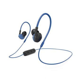 Hama Bluetooth&reg;-koptelefoon Freedom Athletics In-ear Microfoon Zwart/blauw