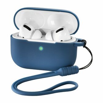 Hama Fantastic Feel Beschermhoes voor Oplaadcase AirPods Pro 1e Gen Blauw