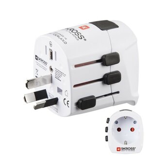 Hama Wereldreisadapter World Travel Pro Light 3-polig