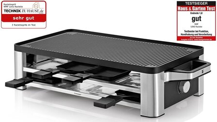 WMF Lono Raclette Grill RVS/Zwart