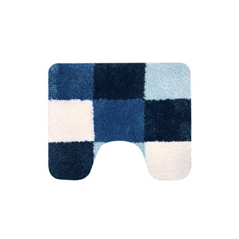 Dutch House Brest Toiletmat 60x50 cm Blauw