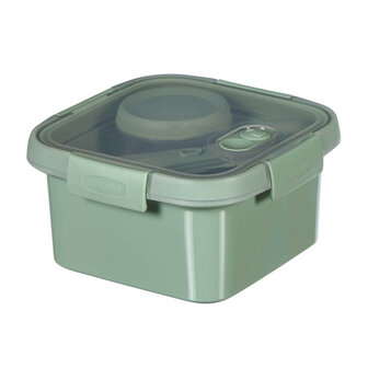 Curver Smart To Go Lunchbox 1.1L + Bestekset + Sauscup Groen