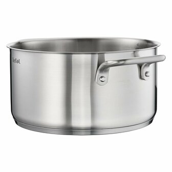 Tefal Virtuoso Kookpan + Glazen Deksel 24 cm Zilver