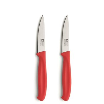 Richardson Sheffield Schilmes 2-delig RVS/Rood