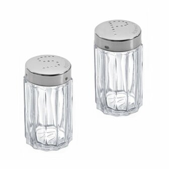 Westmark Peper en Zout Set Glas/RVS