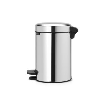 Brabantia Newicon Pedaalemmer 3L Brilliant Staal