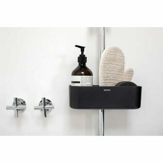 Brabantia ReNew Douche Caddy Zwart