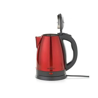 Michelino Waterkoker 1.8L 1800W Rood/Zwart