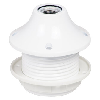 Scanpart Lampfitting E27 Wit Met Ring