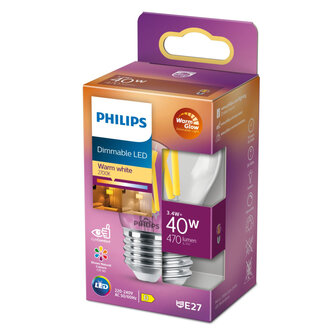 Philips Led Cl P45 Cl Wgd 40w E27