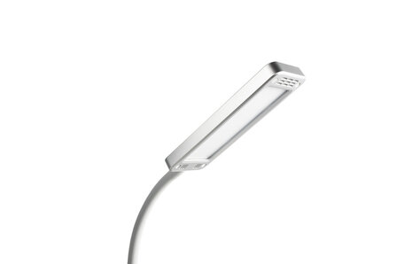 Alco AL-907-28 Bureaulamp Zilver LED 230v 6W Dimbaar 43cm