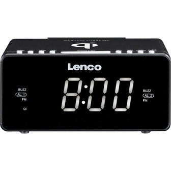 Lenco CR-550 Klokradio Zwart