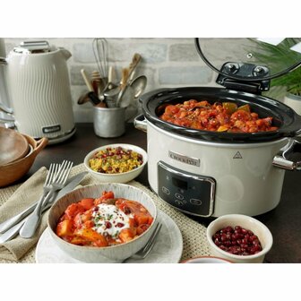 Crock-Pot CR060 Slow Cooker 3.5L Cr&egrave;me Wit