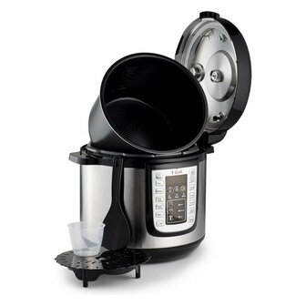 Tefal CY505E All-in-One Slowcooker 6L RVS/Zwart