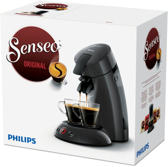 Philips HD6553/50 Senseo II Cashmere Koffiezetapparaat Zwart/Titanium