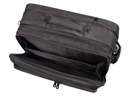 Juscha JU-46215 Laptoptrolley RPET Zwart 38x45x23cm Materiaal: Gerecycled PET