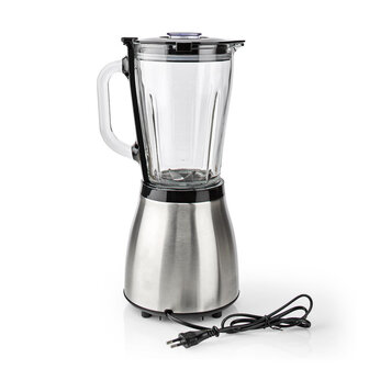 Nedis KABL350CAL Blender 1.5 L Zilver/Zwart