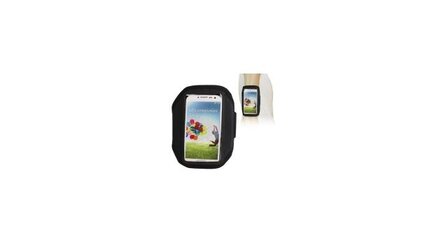 Sport Armband Zwart voor Samsung Galaxy S4