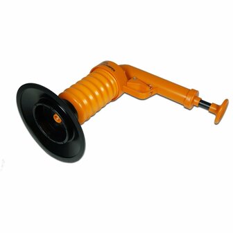 Drain Duster Mechanische Afvoerontstopper Oranje/Zwart