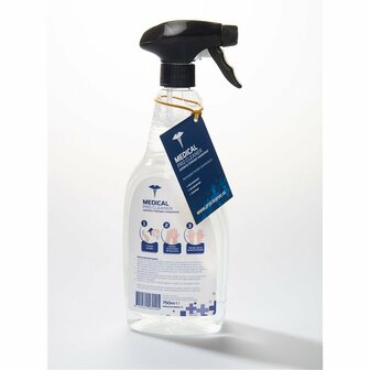 Medical Pro Cleaner Desinfecterende Handspray 750 ml Doos 10 Stuks