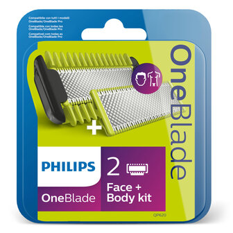 Philips QP620/50 OneBlade Face + Bodyset Limoen