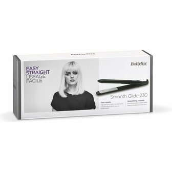 Babyliss ST240E Smooth Glide 230 Stijltang Zwart