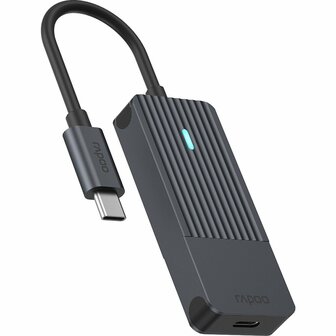 Rapoo USB-C naar USB-C Hub Zwart