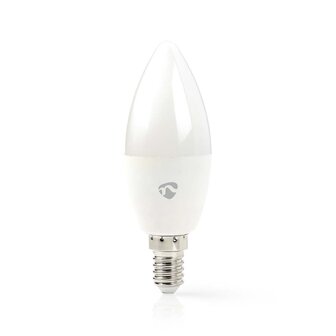 Nedis WIFILRW10E14 Smartlife Led Bulb Wi-fi E14 470 Lm 4.9 W Warm To Cool White Energieklasse: F Android&trade; / Ios Kaars