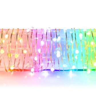 Nedis WIFILX51RGB Smartlife Gekleurde Led-strip Wi-fi Meerkleurig 5000 Mm Ip44 400 Lm Android&trade; / Ios