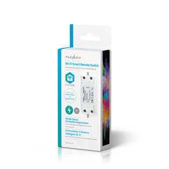 Nedis WIFIPS10WT Smartlife Schakelaar Wi-fi 2400 W Kroonsteentjes App Beschikbaar Voor: Android&trade; &amp; Ios 90 X 40 X 25 Mm