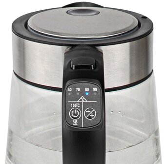 Nedis WIFIWK10CGS Smartlife Waterkoker + APP Wi-fi 1.7L 2200W