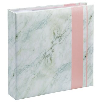 Hama Memo-album Designline Voor 200 Foto&#039;s Van 10x15 Cm Marbling