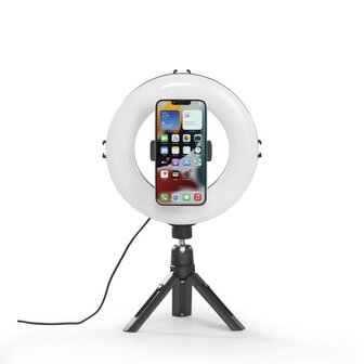 Hama Led-ringlamp SpotLight Smart 80 II Set Voor Smartphone