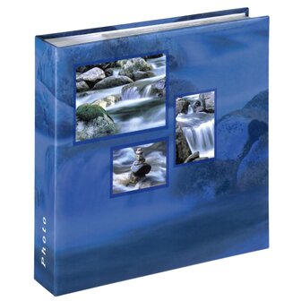 Hama Memo Slip-in Album Singo Blauw 10x15/200 Foto&#039;s