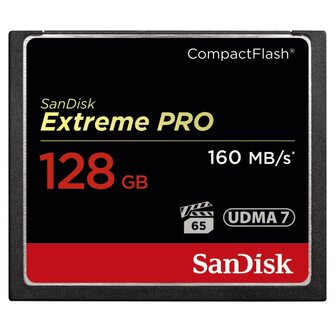 Sandisk CF Extreme Pro 128GB 160MB/sec.