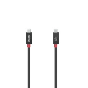 Hama USB-C-kabel E-Marker USB4 Gen3 40 Gbit/s 5 A 240 W 1,00 M