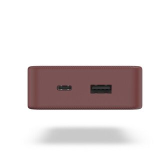 Hama Power Pack Colour 20 20000mAh 2 Uitgangen: USB-C USB-A Rood