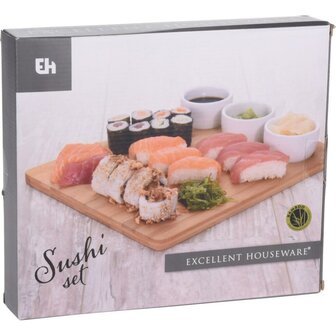 Excellent Houseware Sushiset 4-delig