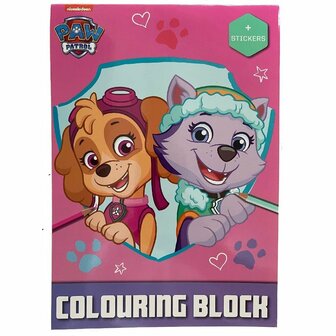 Paw Patrol A4 Kleurboek + Stickers