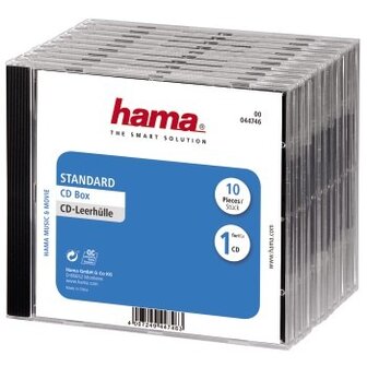 Hama CD Box 10 Pak Geseald