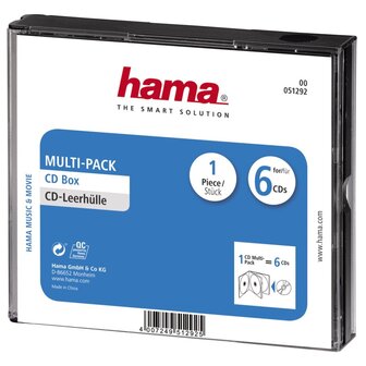 Hama CD Multi Pack 6 CD&#039;s